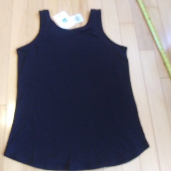 New black tank top with bling  WF in rhinestones size XL - Picture 7 of 8